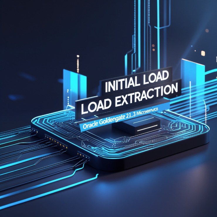 Initial Load Extraction in Oracle GoldenGate 21.3 Microservices