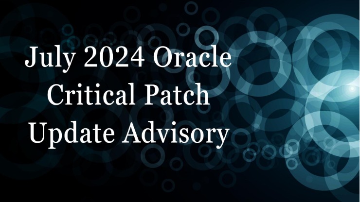 Oracle Critical Patch Update