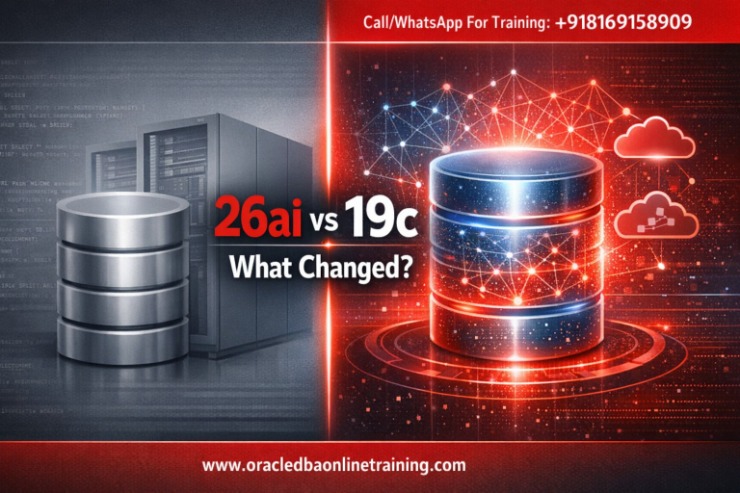 Oracle 26ai vs 19c
