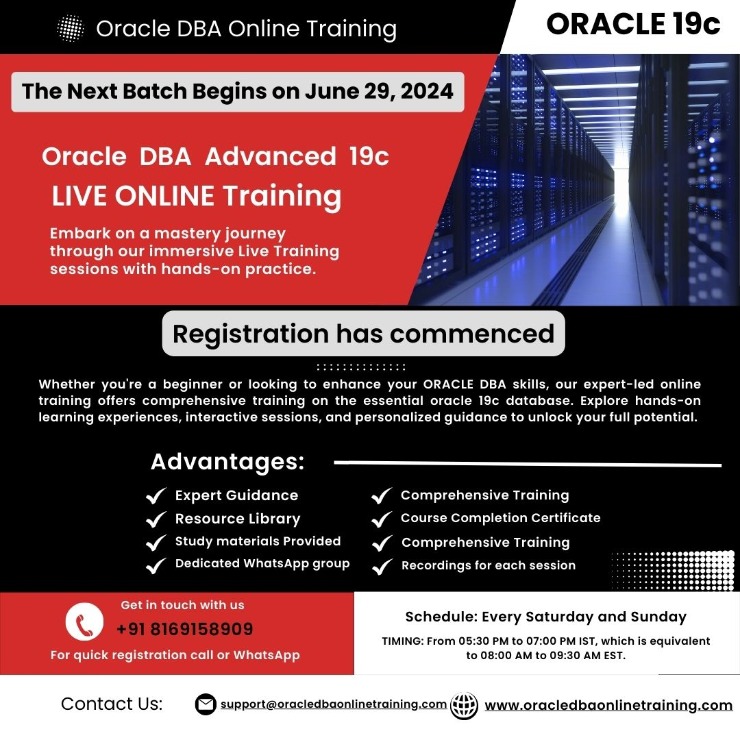 Oracle DBA Training
