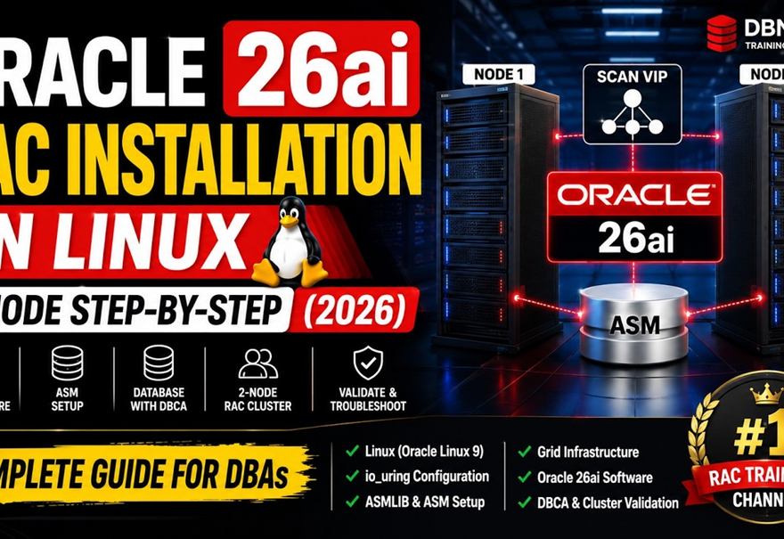 DBNexus Oracle DBA training on YouTube